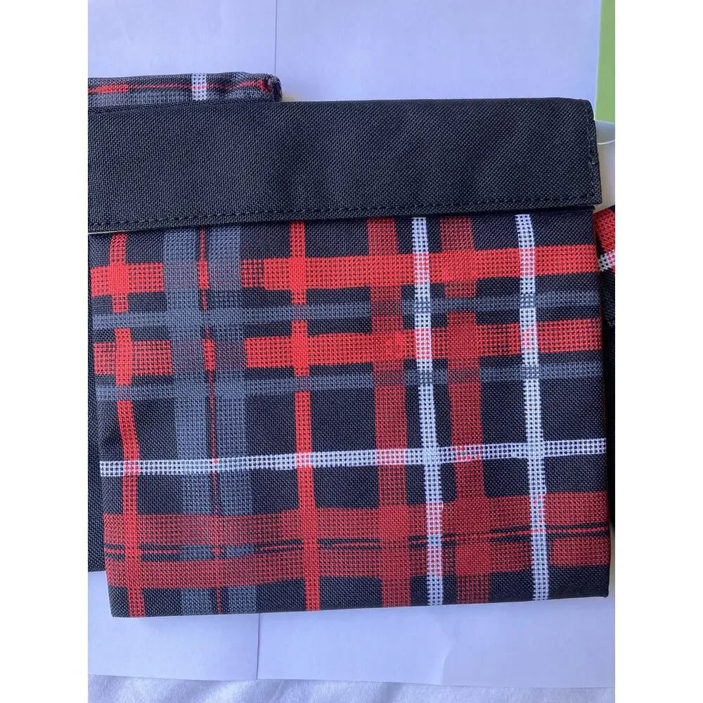 2 Garnett Hill Kids Boys Girls Unisex Sandwich or Snack Bags NEW Plaid Gift